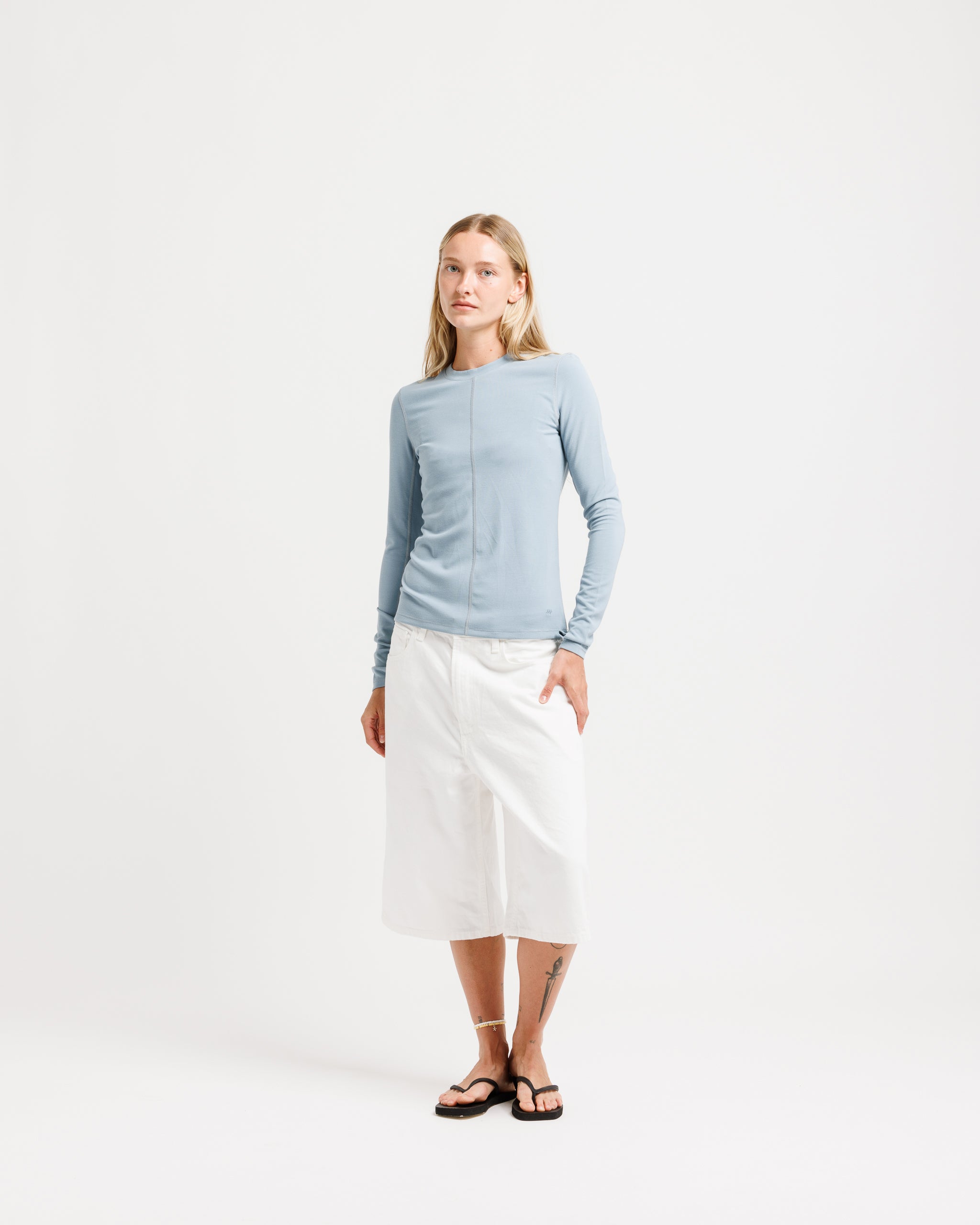 W Shoreline Tee LS