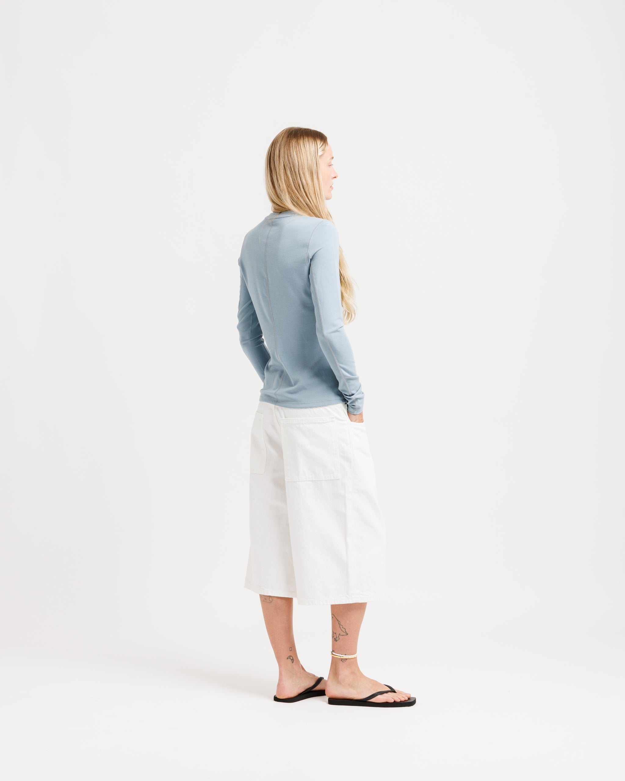 W Shoreline Tee LS