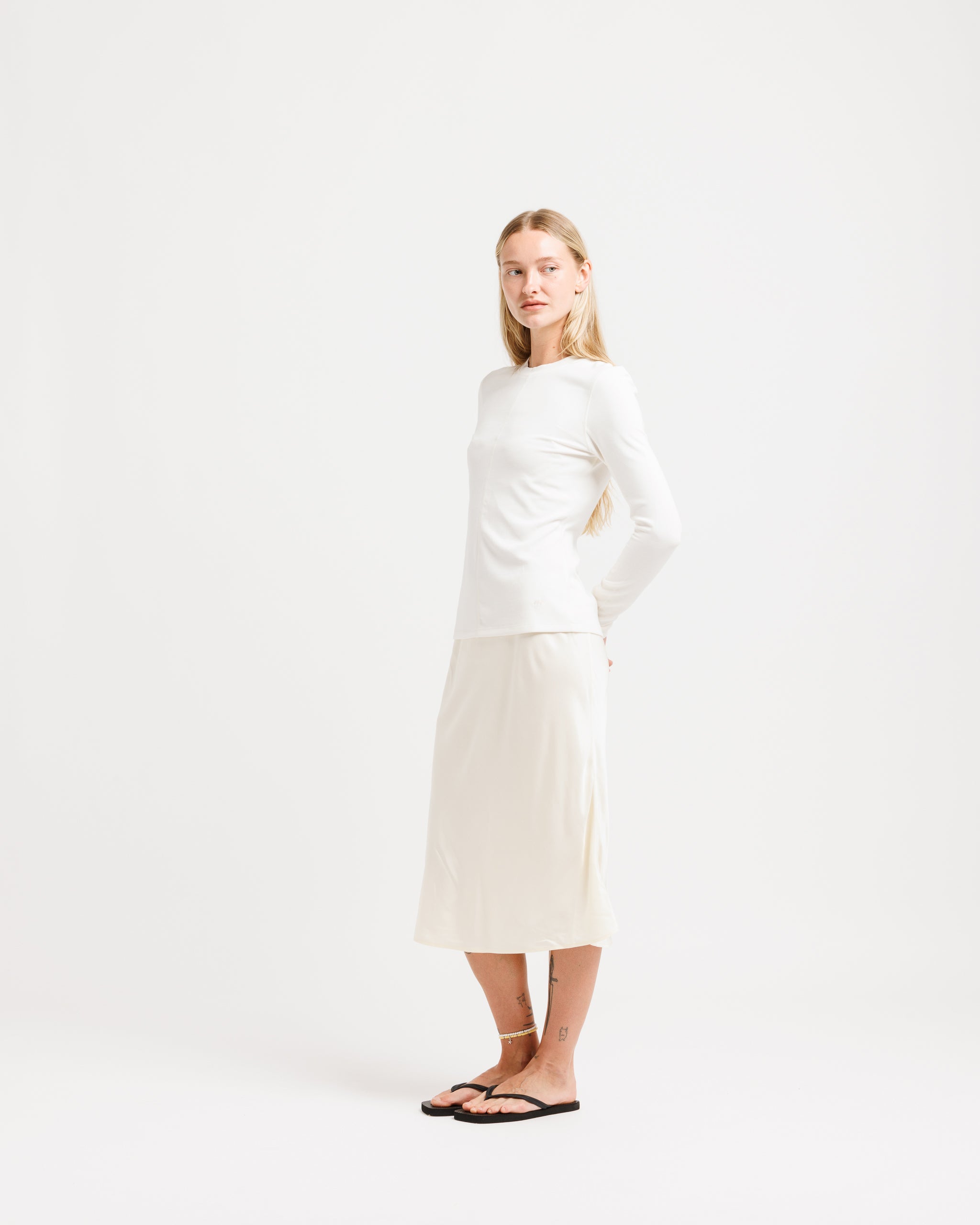 W Shoreline Tee LS