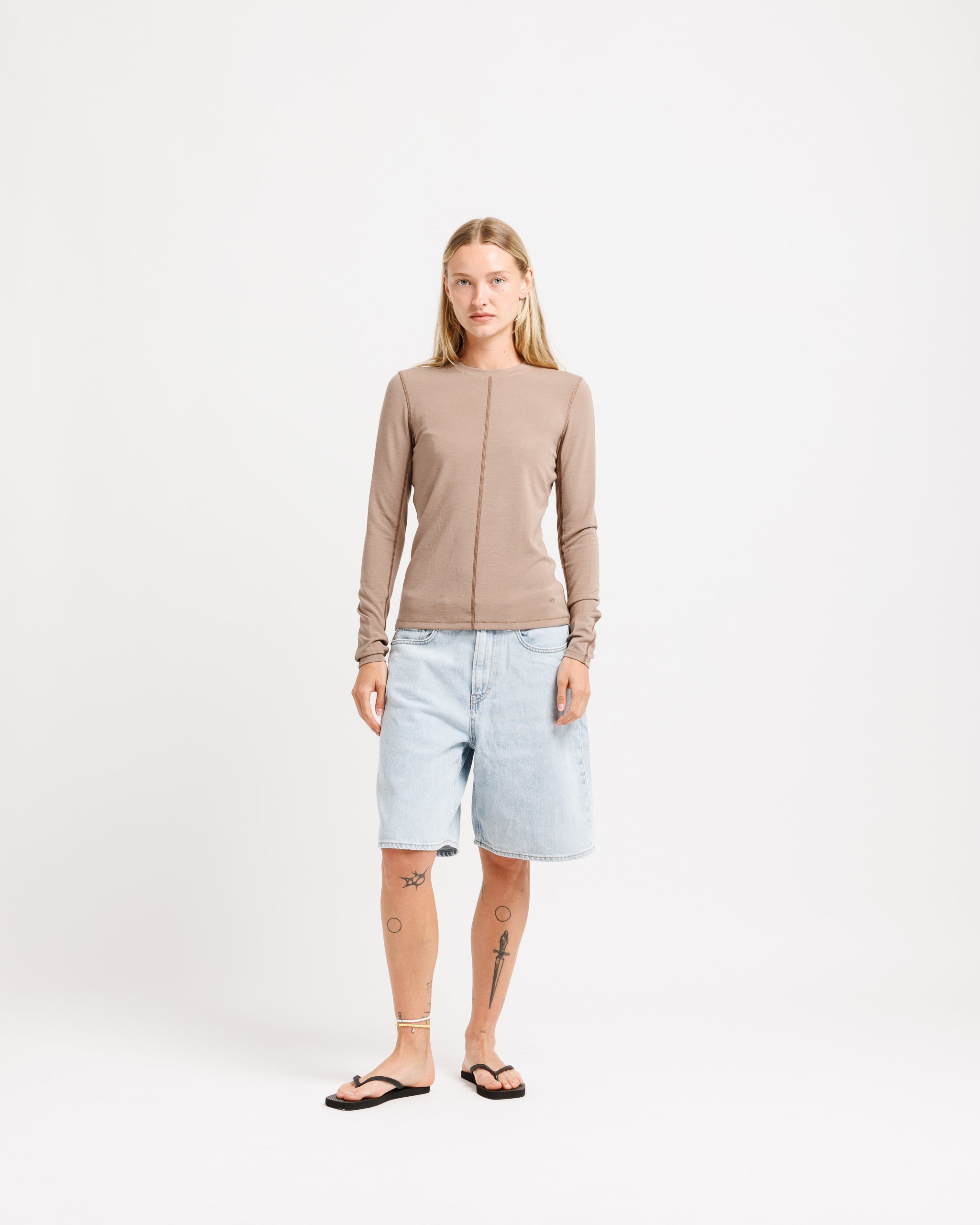 W Shoreline Tee LS