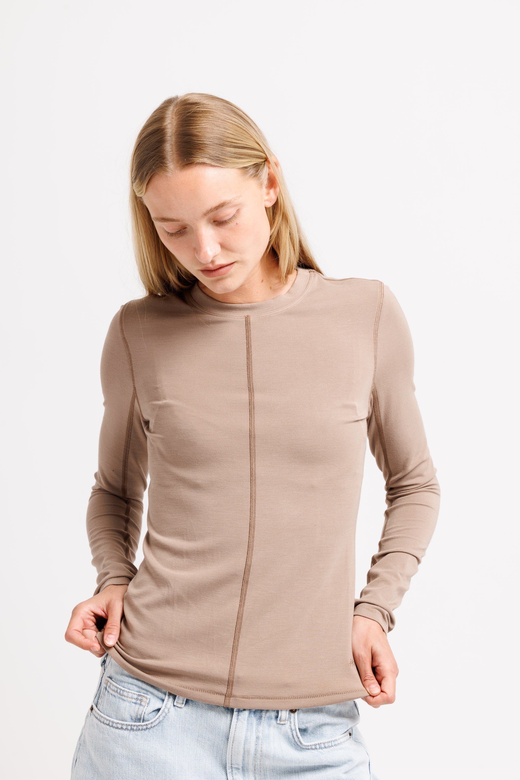 W Shoreline Tee LS
