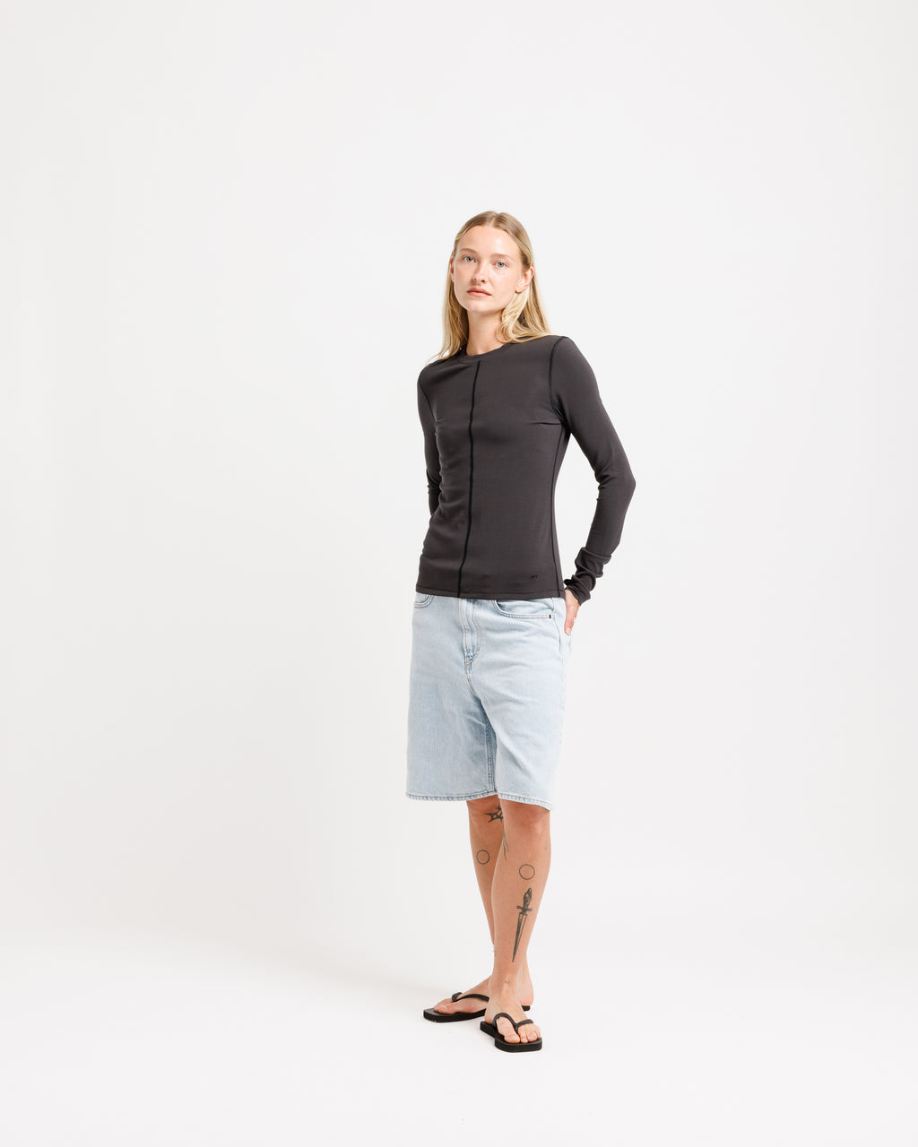 W Shoreline Tee LS