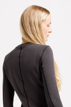 Ink Black | On Model Back