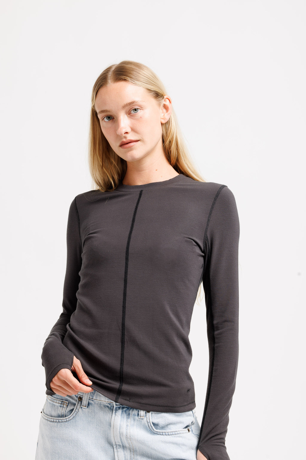 W Shoreline Tee LS