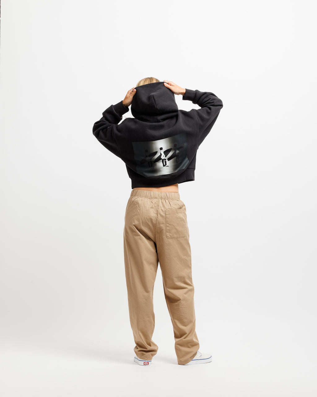 Ink Black | On Model Back Full