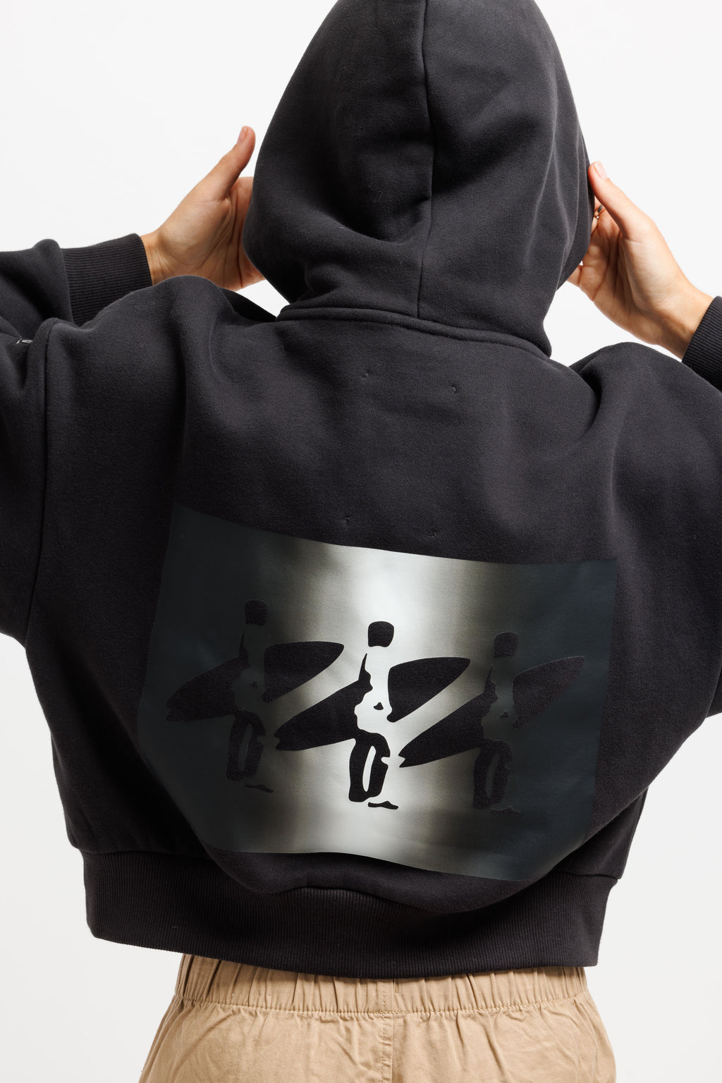 Ink Black | On Model Back