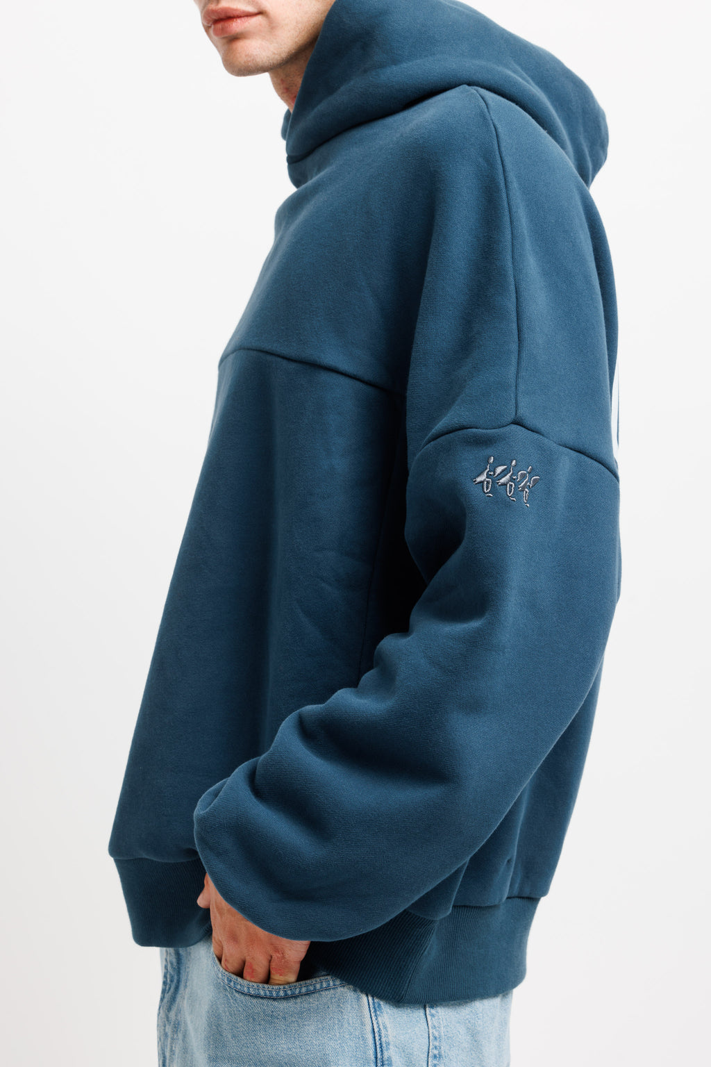 Stillwater Blue | On Model Profile Detail
