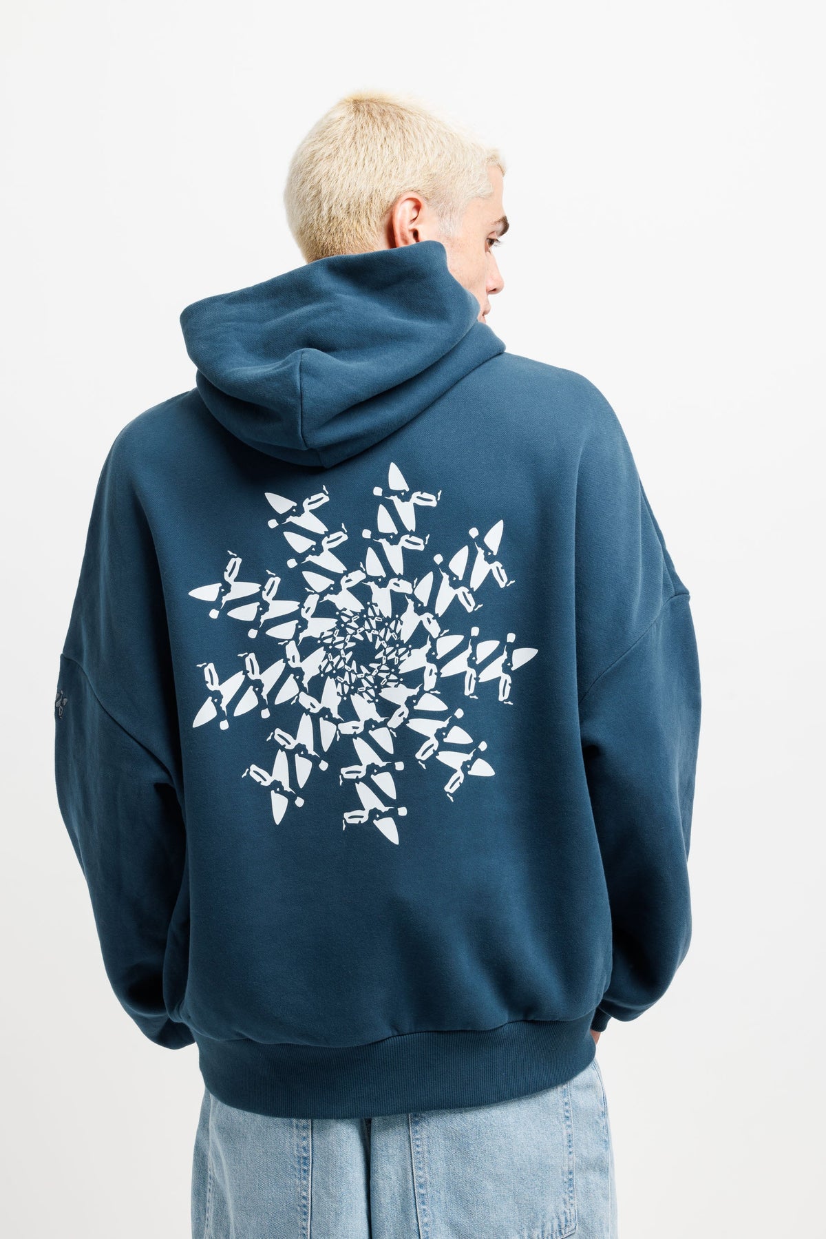 Stillwater Blue | On Model Back