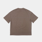 Cabin Smoke | Back Brown t-shirt on a white background